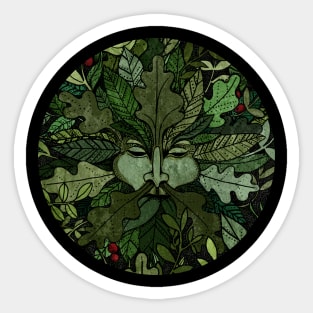 The Greenman Sticker